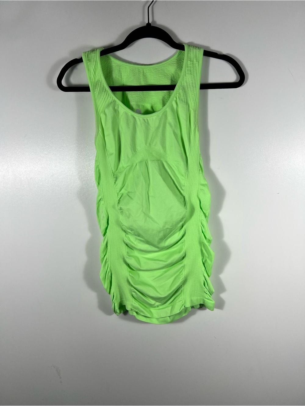 90 Degree by Reflex Ruched Racer Tank Sz S/M - Picture 2 of 9